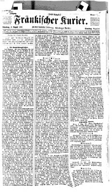 Fränkischer Kurier Samstag 3. August 1867