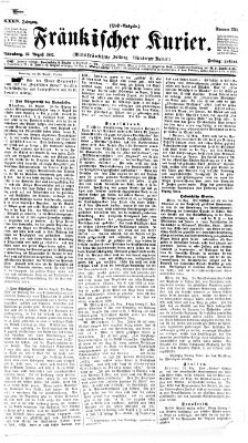 Fränkischer Kurier Freitag 23. August 1867