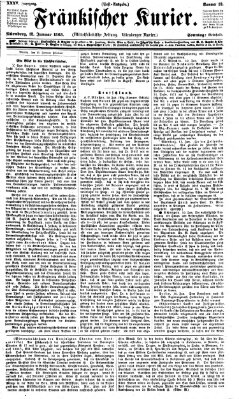 Fränkischer Kurier Sonntag 12. Januar 1868