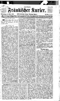 Fränkischer Kurier Freitag 13. März 1868