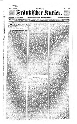 Fränkischer Kurier Donnerstag 2. April 1868