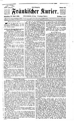 Fränkischer Kurier Dienstag 28. April 1868