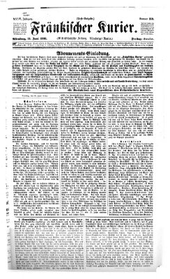 Fränkischer Kurier Freitag 19. Juni 1868