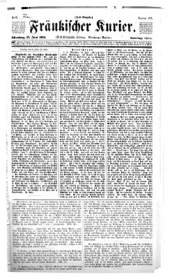 Fränkischer Kurier Samstag 27. Juni 1868