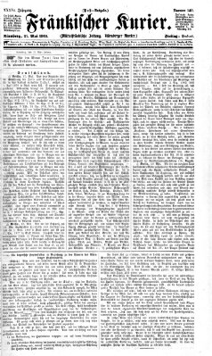Fränkischer Kurier Freitag 21. Mai 1869