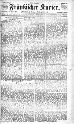 Fränkischer Kurier Mittwoch 23. Juni 1869