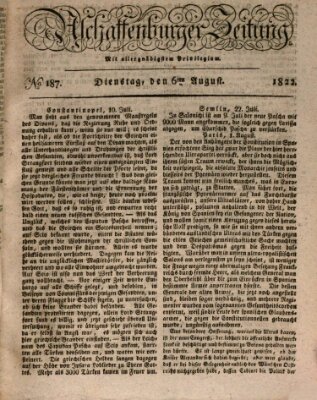 Aschaffenburger Zeitung Dienstag 6. August 1822