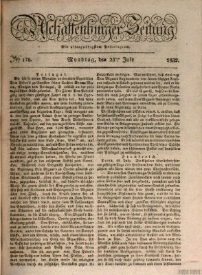 Aschaffenburger Zeitung Montag 23. Juli 1832