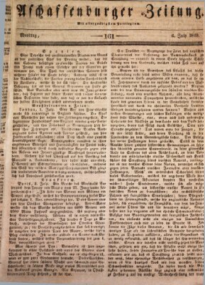 Aschaffenburger Zeitung Montag 6. Juli 1840