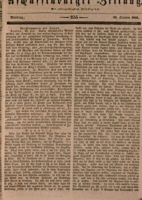 Aschaffenburger Zeitung Montag 25. Oktober 1841