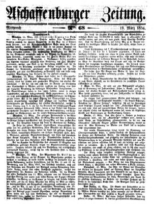 Aschaffenburger Zeitung Mittwoch 19. März 1856
