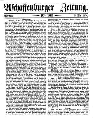 Aschaffenburger Zeitung Montag 5. Mai 1856