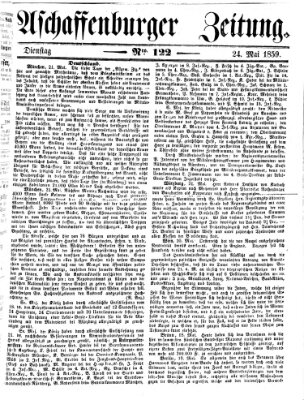 Aschaffenburger Zeitung Dienstag 24. Mai 1859