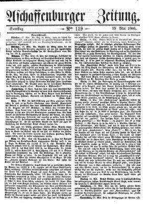 Aschaffenburger Zeitung Samstag 19. Mai 1866