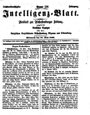 Aschaffenburger Zeitung Mittwoch 19. Mai 1869