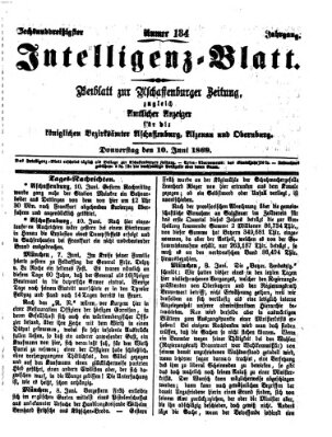 Aschaffenburger Zeitung Donnerstag 10. Juni 1869