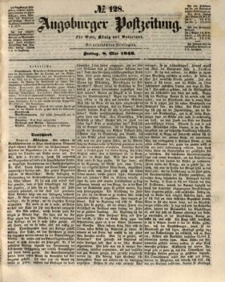 Augsburger Postzeitung Freitag 8. Mai 1846