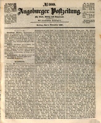 Augsburger Postzeitung Freitag 5. November 1847