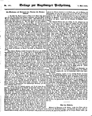 Augsburger Postzeitung Freitag 7. Mai 1858