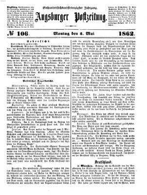 Augsburger Postzeitung Montag 5. Mai 1862
