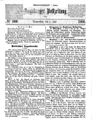 Augsburger Postzeitung Donnerstag 5. Juli 1866