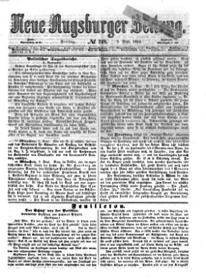 Neue Augsburger Zeitung Freitag 9. September 1864