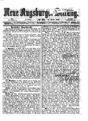 Neue Augsburger Zeitung Freitag 18. November 1864