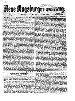 Neue Augsburger Zeitung Freitag 8. Juni 1866