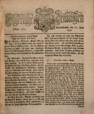 Bayreuther Zeitung Samstag 12. Juni 1790