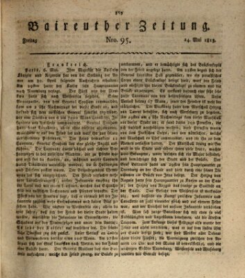 Bayreuther Zeitung Freitag 14. Mai 1813