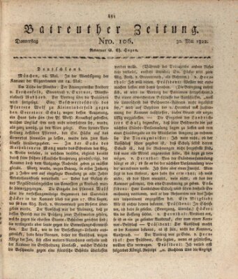 Bayreuther Zeitung Donnerstag 30. Mai 1822