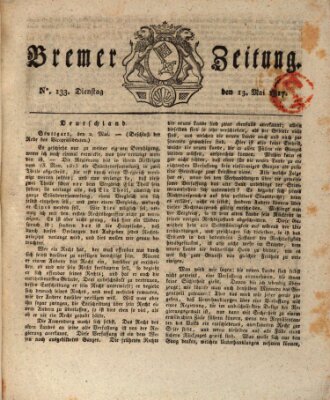 Bremer Zeitung Dienstag 13. Mai 1817