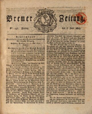 Bremer Zeitung Freitag 6. Juni 1817