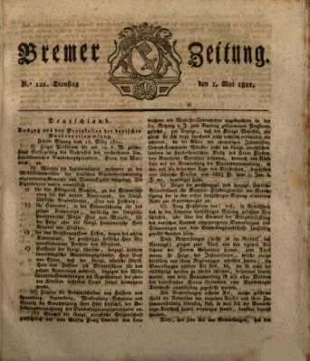 Bremer Zeitung Dienstag 1. Mai 1821