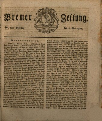 Bremer Zeitung Dienstag 8. Mai 1821