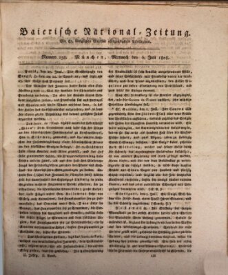 Baierische National-Zeitung Mittwoch 6. Juli 1808