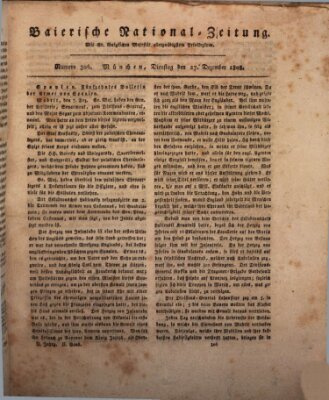 Baierische National-Zeitung Dienstag 27. Dezember 1808