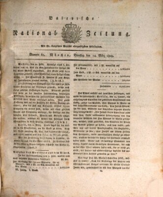 Baierische National-Zeitung Dienstag 14. März 1809
