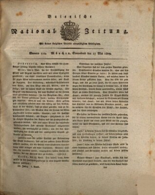 Baierische National-Zeitung Samstag 27. Mai 1809