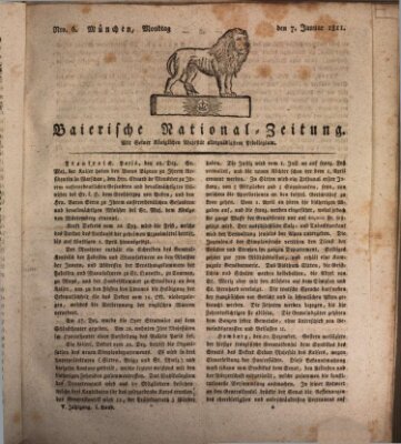 Baierische National-Zeitung Montag 7. Januar 1811