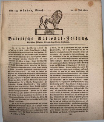 Baierische National-Zeitung Mittwoch 19. Juni 1811
