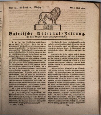 Baierische National-Zeitung Dienstag 2. Juli 1811