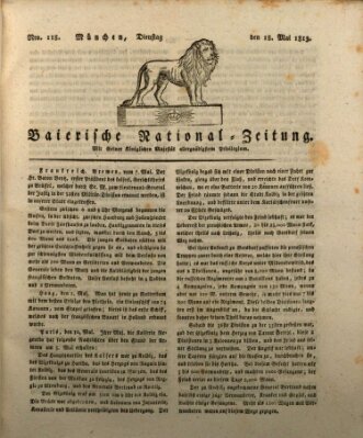 Baierische National-Zeitung Dienstag 18. Mai 1813