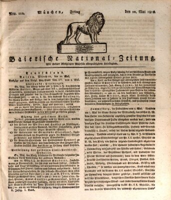 Baierische National-Zeitung Freitag 10. Mai 1816