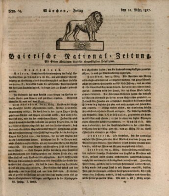 Baierische National-Zeitung Freitag 21. März 1817