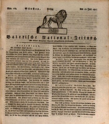 Baierische National-Zeitung Freitag 18. Juli 1817