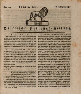 Baierische National-Zeitung Freitag 19. Dezember 1817