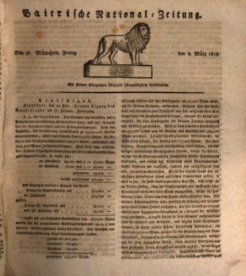 Baierische National-Zeitung Freitag 6. März 1818