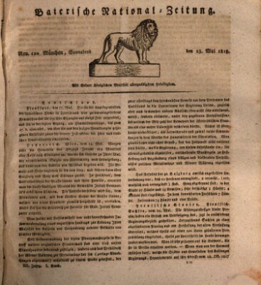 Baierische National-Zeitung Samstag 23. Mai 1818