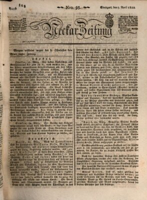 Neckar-Zeitung Sonntag 7. April 1822